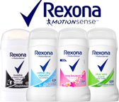 Rexona Motion Sense Body Love Déodorant Femme - Stick - 4 Pièces - Déodorant Femme Pack économique