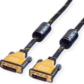 ROLINE GOLD Câble moniteur DVI, MM, (24 + 1) dual link 3,0 m
