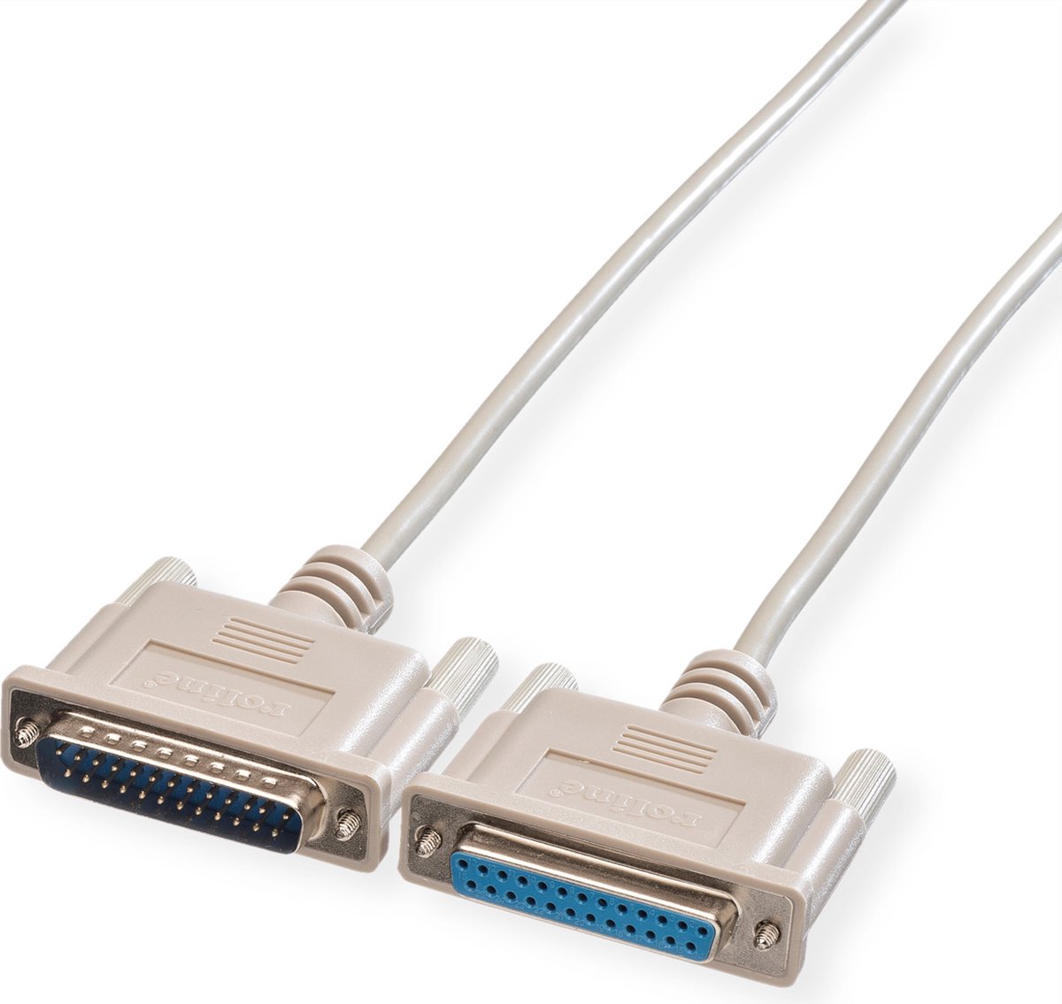 ROLINE RS232 kabel D25 M/F, 3 m