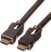 ROLINE HDMI Ultra HD Kabel met Ethernet, M/M, zwart, 3 m