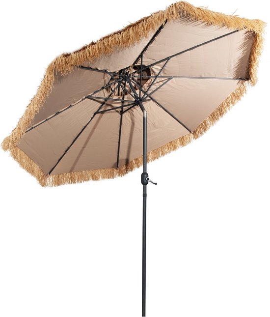 Coast Parasol Hawaïaanse Stijl Lichtbruin 2.85m