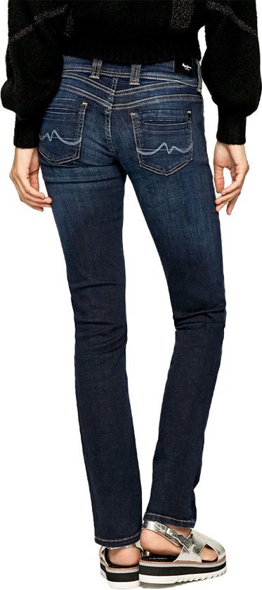 Pepe Jeans Dames Slim Jeans Lw, Blauw (Denim-XW4), 28W / 34L, Blauw (Denim-xw4), 28W / 34L Pepe Jeans Dames Slim Jeans Lw, Blauw (Denim-XW4), 28W / 34L, Blauw (Denim-xw4), 28W / 34L