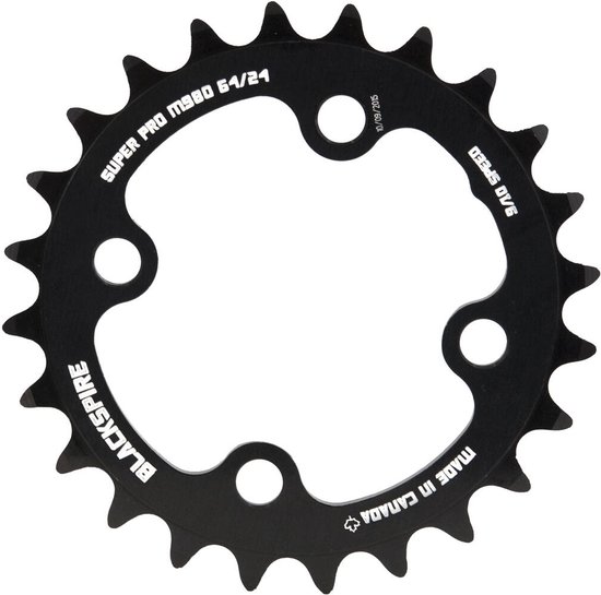 Shimano 24T Chainring In Acciaio – 3x10 Velocità, 64 BCD Per Guarnitura A Tripla