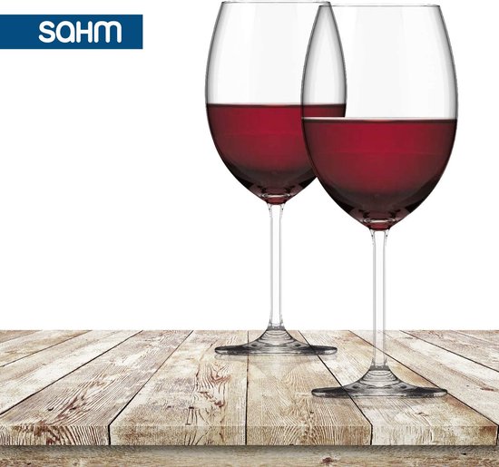 Kristal Wijnglas Rode Wijnglazen Set Van Grote Wijnglazen Clear Wine Cup Ultra Elegant Design Ideaal Voor Speciale Gelegenheden Home Bar Vaatwasserbestendig (Quality : 6