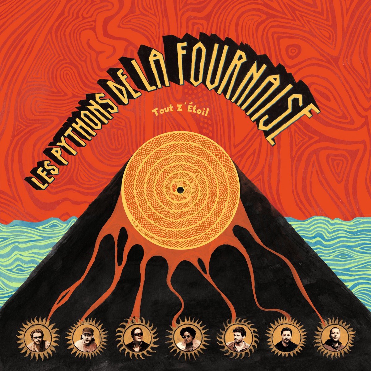 Les Pythons De La Fournaise - Tout Z'etoil (LP)