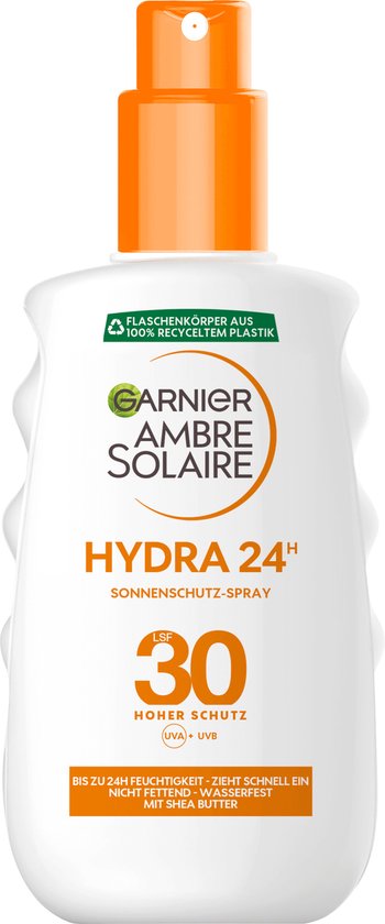 Garnier Ambre Solaire Zonnespray Hydra SPF 30, 200 ml
