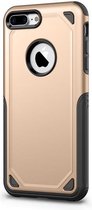 GadgetBay Pro Armor Gold beschermend hoesje iPhone 7 Plus 8 Plus - Goud Case