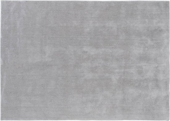 Undra vloerkleed 240x170 cm polyester grijs.