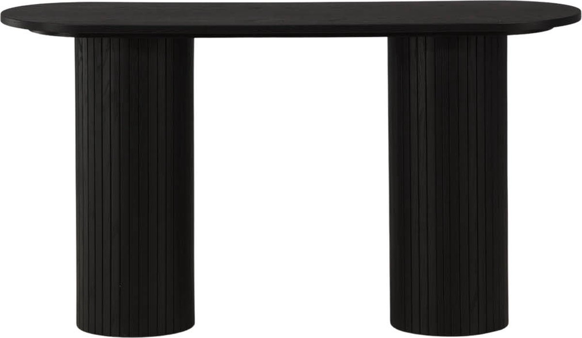 Bianca sidetable 40x130cm zwart.