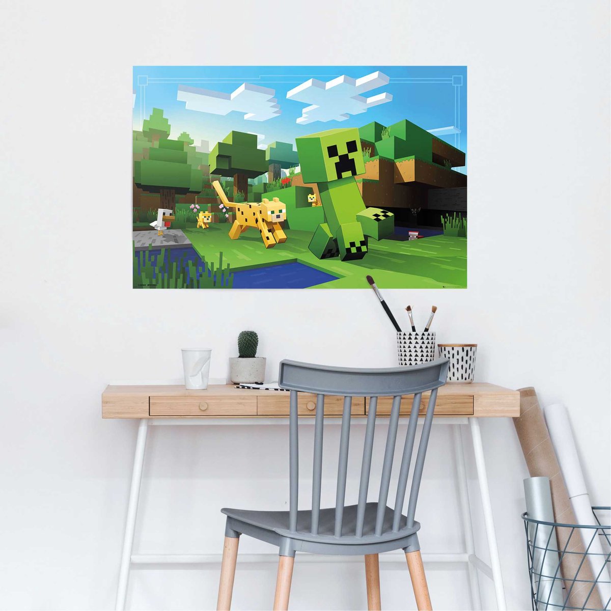 Poster Games Minecraft 61x91,5 cm - Reinders | bol.com