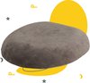 Grijs - Sleep Comfy Donut Zitkussen - 42x42x8 cm