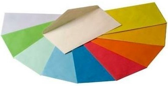 400 DIN lange enveloppen lila - 11 x 22 cm - 120 g/m²