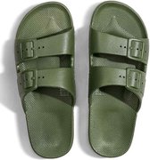 Freedom Moses Slippers Cactus Donkergroen - Maat 40-41