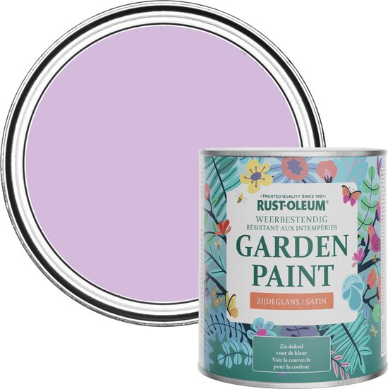 Rust-Oleum Purple Garden Peinture Soie Brillante - Macaron 750ml