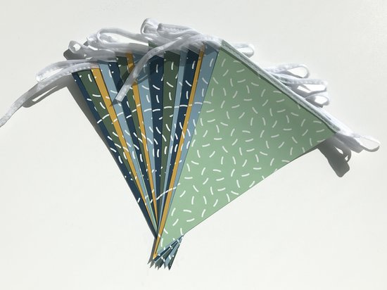 Vlaggenlijn Babyshower Jongen (10 m) - De verkleedzolder, voor al uw Vlaggenlijn Babyshower Jongen (10 m) - De verkleedzolder, voor al uw