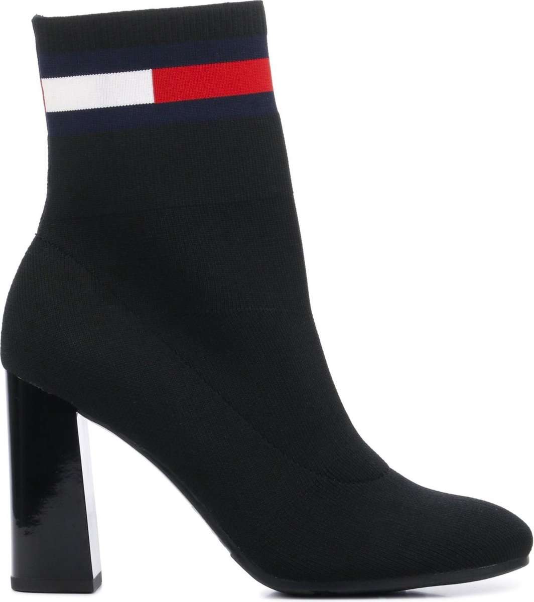 tommy jeans flat sock boot