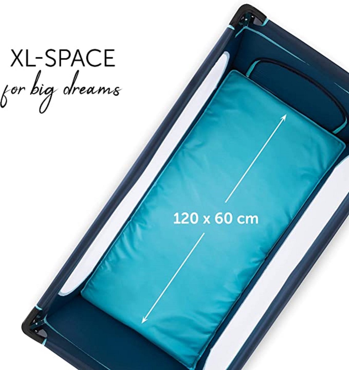 Lit de camping pliant avec coussin, Chaise longue de camping extérieur