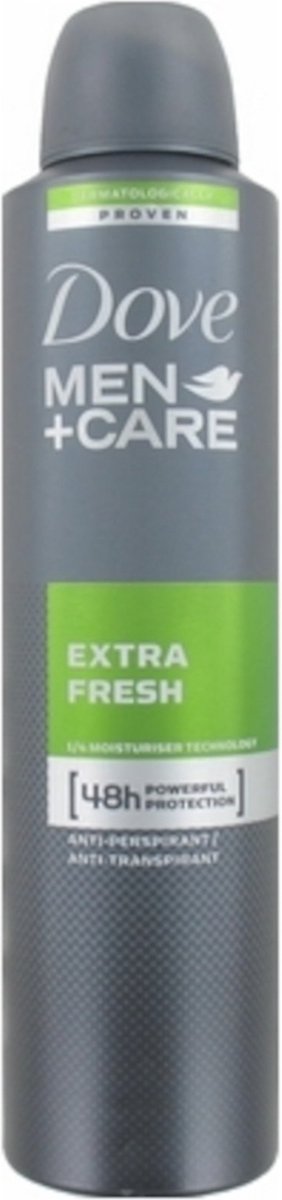 Dove - Deodorant - Men Care Extra Fresh - Verfrissend en energiek - 48 uur bescherming - 250 ml