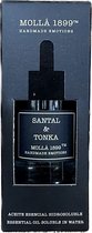 Cereria Mollà 1899 Essential Oil Santal & Tonka 30ml essentiële olie voor aromaverdamper ideaal voor diffuser
