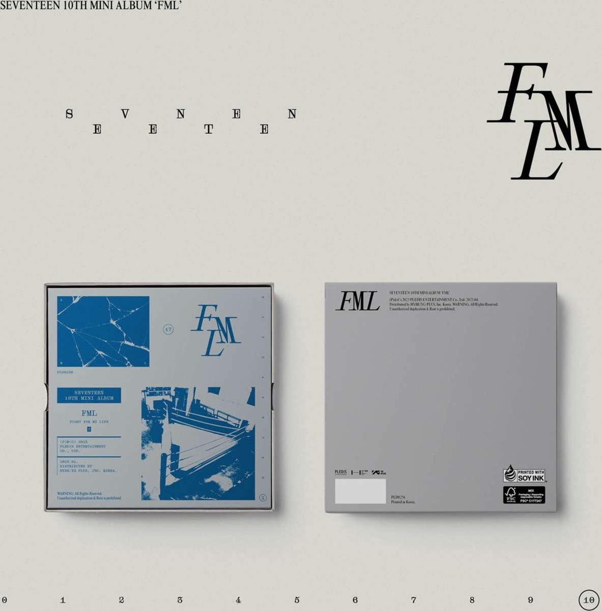 Seventeen - Seventeen 10th Mini Album 'FML' (CD)