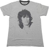 Tshirt Homme The Rolling Stones -L- Keith Zwart/ Wit