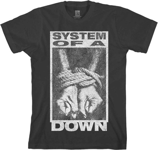 System Of A Down - T-shirt Homme Ensnared - M - Zwart