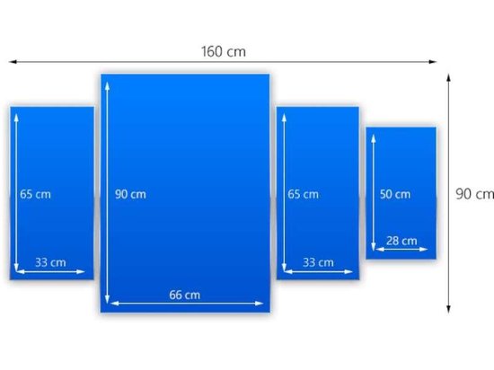 Peinture sur toile Tulipe | Rouge, blanc, gris | 160x90cm 4 Liège