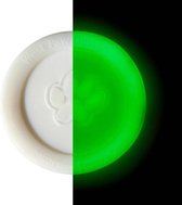 Zogoflex Zisc hondenfrisbee - S - Glow in the Dark