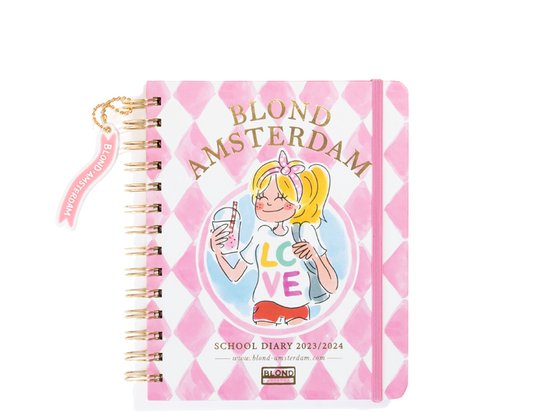 klein Vervolg ergens bij betrokken zijn Blond Amsterdam, Even Bijkletsen Back to school agenda | bol.com