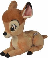 Bambi – Disney Hert Pluche Knuffel 35 cm {Disney Plush Toy | Speelgoed Knuffeldier Knuffelpop voor kinderen jongens meisjes | Dombo, Stampertje, Dalmatiers, Lady Vagebond, Bambi, Marie}
