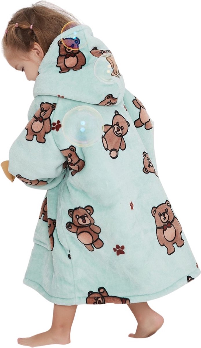 Sweat plaid Enfant Eléphant - Pull Plaid - Idée Cadeau Ado - Hoodie Bear