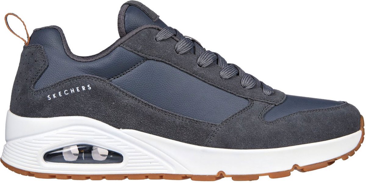 skechers heren sneakers grijs
