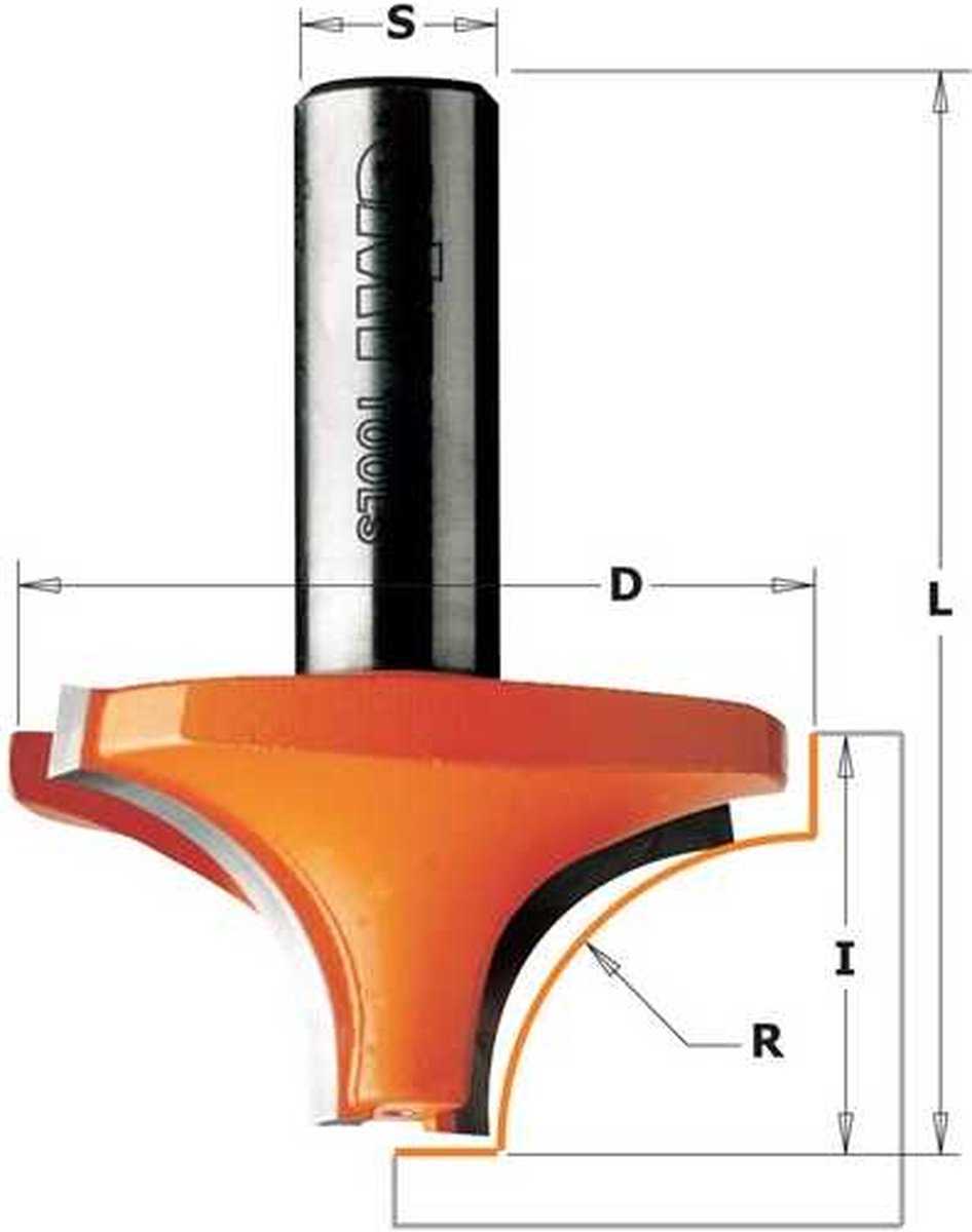 CMT - Holle radiusfrees, HW - Snijgereedschappen