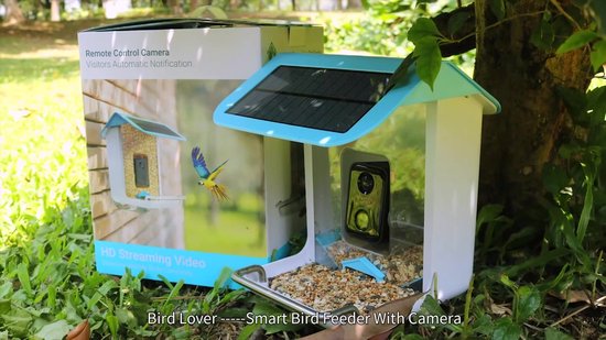 Quadrupède - Mangeoire à oiseaux - Nichoir avec caméra - Reconnaissance des  oiseaux