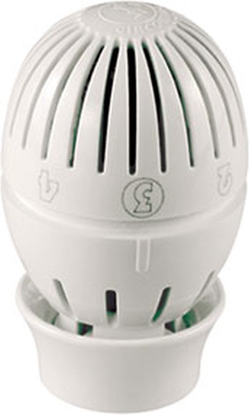 SaniFit thermostatische radiatorknop chroom/chroom