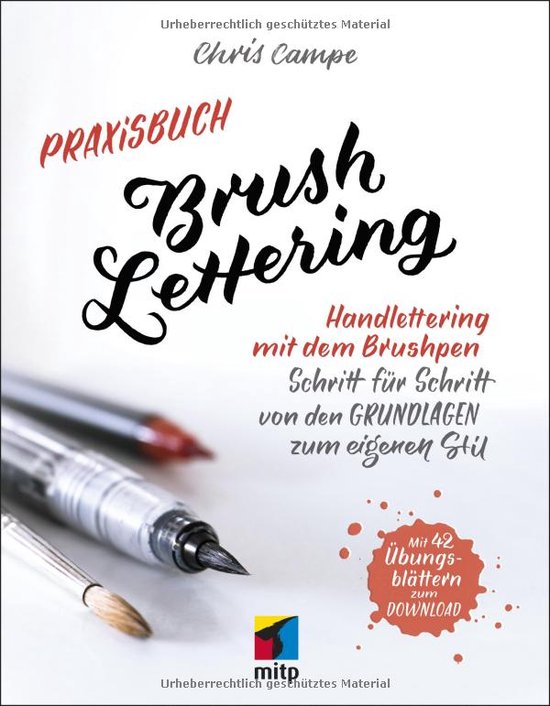 Praxisbuch Brush Lettering - cover