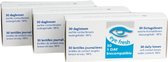 Eye Fresh Lentilles quotidiennes -1.00 - 90 pièces - Lentilles de contact souples jour - Forfait à prix réduit
