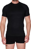 thermo shirt short sleeve zwart voor Heren | Maat L