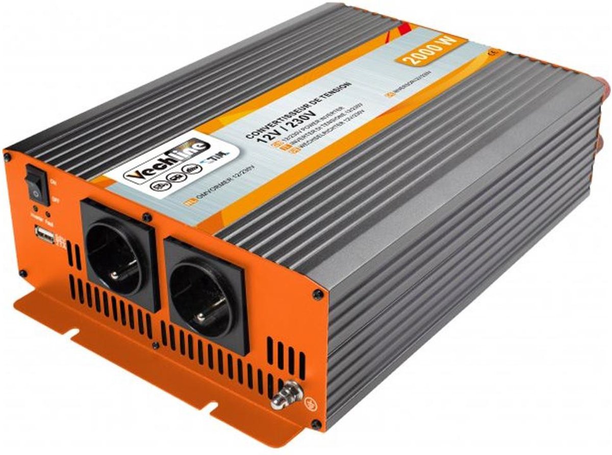 Vechline Inverter 12V-230V 2000W