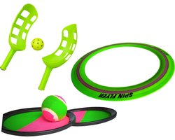 Jobber Strandspeelgoed - Vangspel Klittenband Frisbee Strand Speelgoed