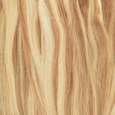 My Hair Affair - Hairextensions - Seamless Clip In Hair - Sunkissed Bronde - Human Hair - Double Drawn