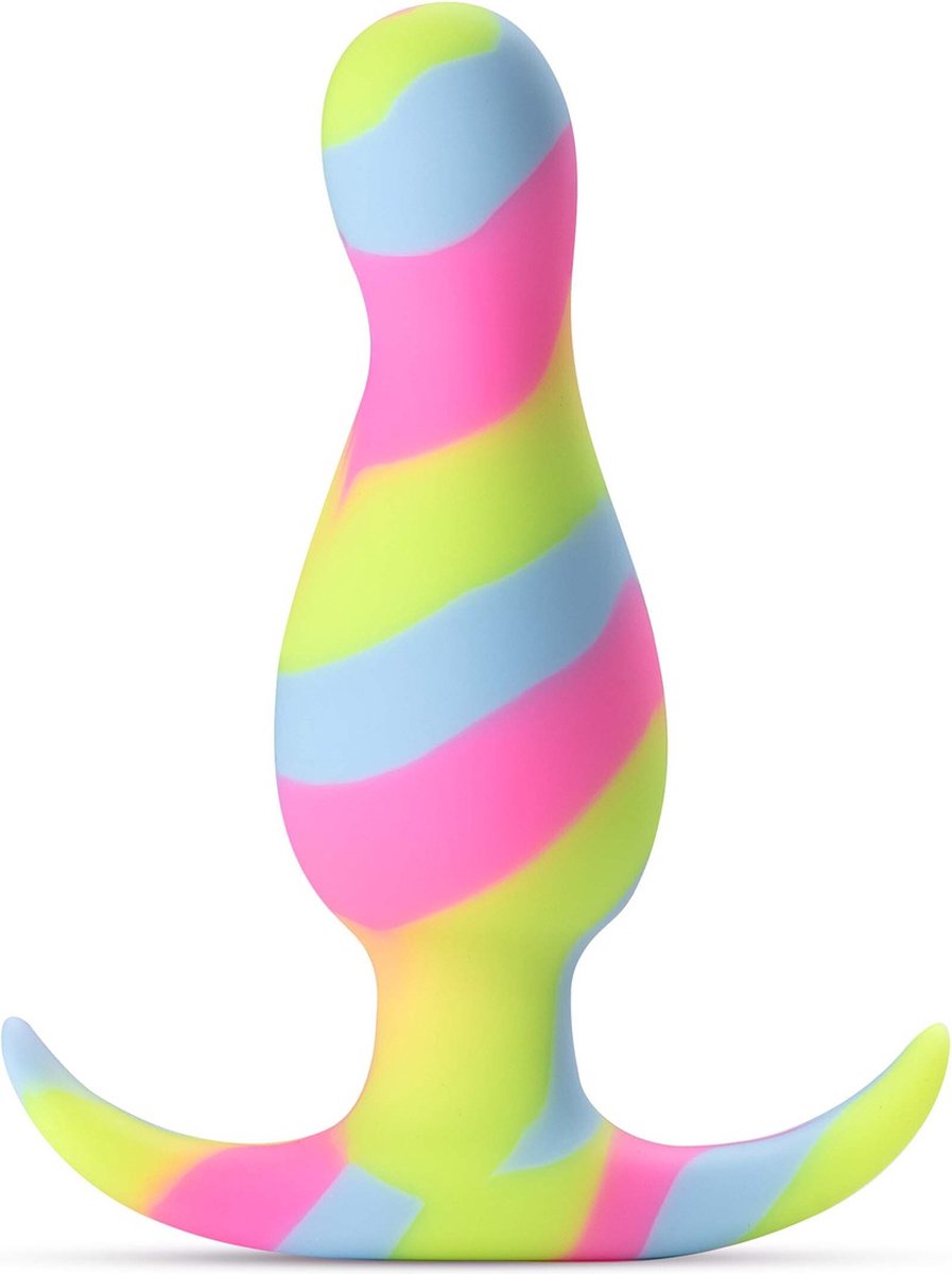 Goedkoopste Blush Buttplug Avant Kaleido Lime Multicolours