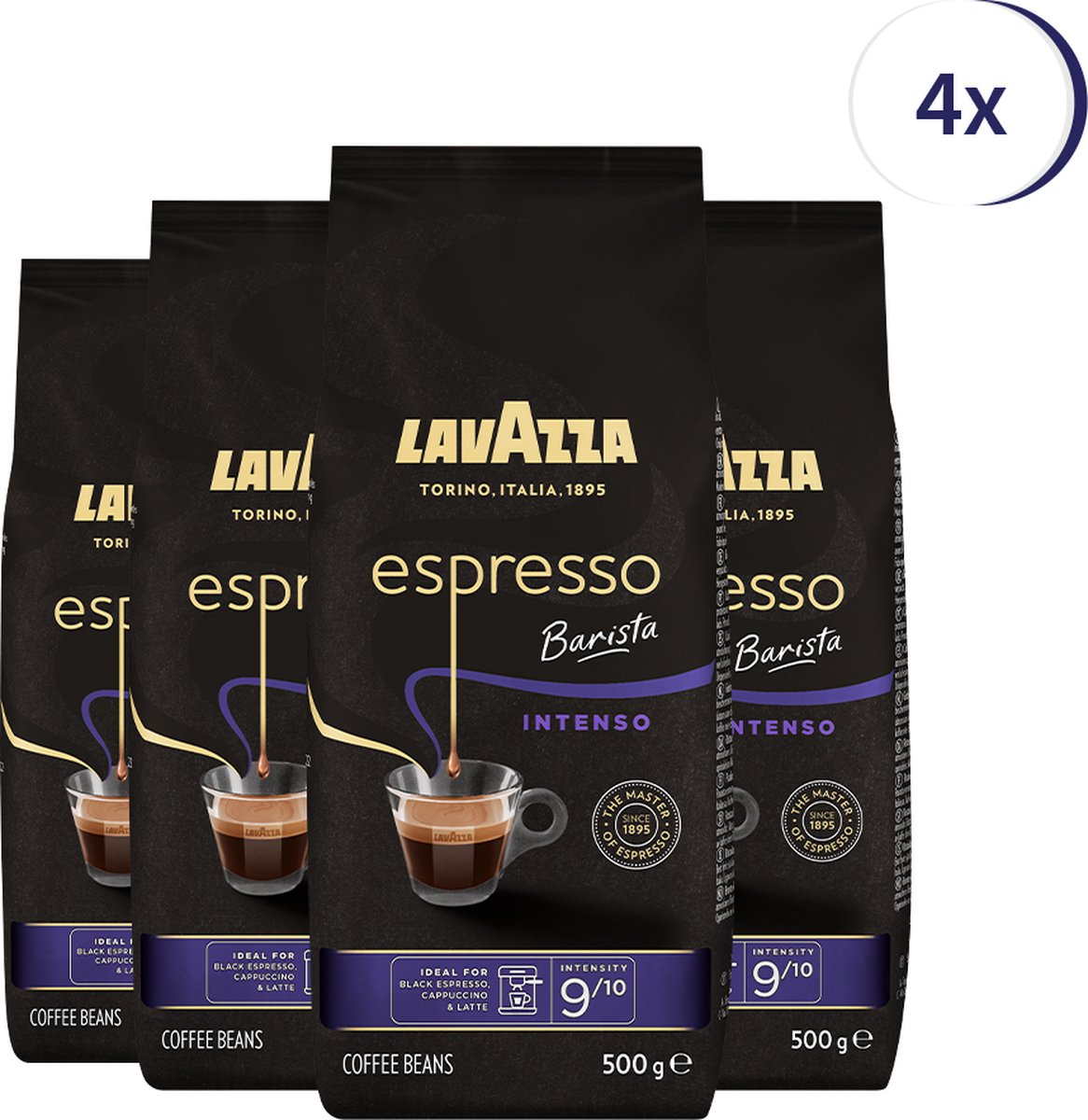 Livraison à domicile Lavazza Café grain qualita oro intensité 5, 1kg
