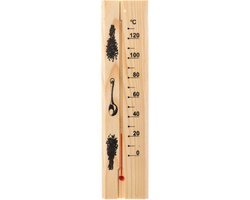 Foto: Sauna thermometer hout