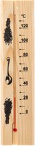 Sauna Thermometer hout