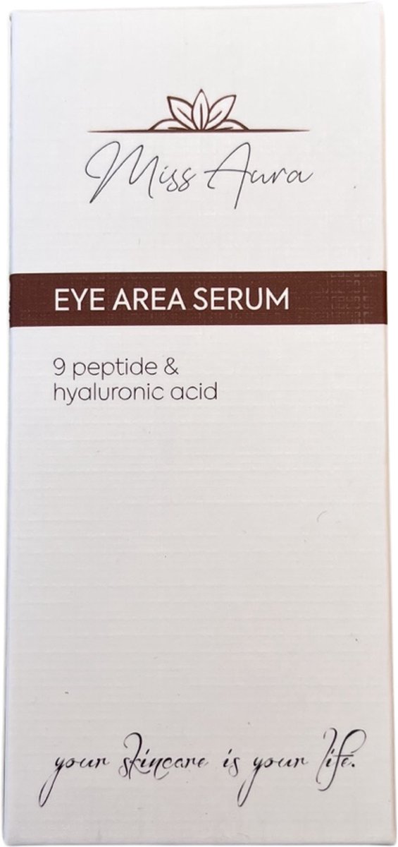 Miss Aura - Peptide 9 oogserum 20ML - Verstevigend en anti-rimpel serum