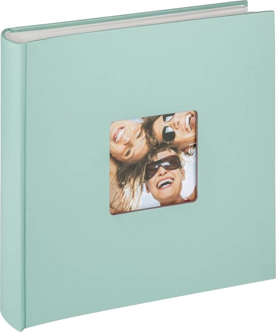 walther design - FA-208-A - Fun - Fotoalbum - mintgroen - 30x30 cm
