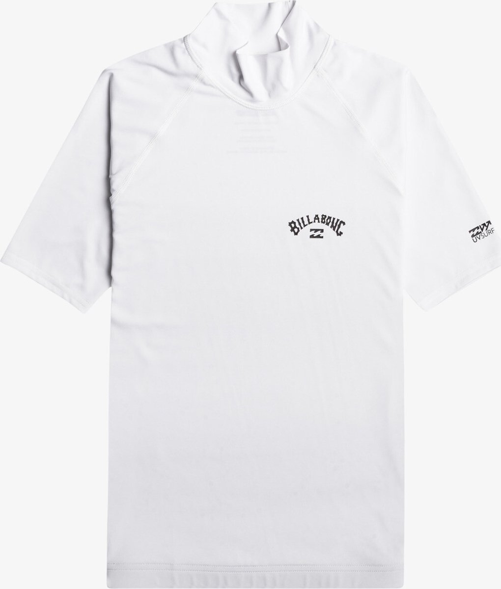 Billabong UV-Rashguard voor vrouwen met korte mouwen Tropic Surf UPF50+ Zwart
