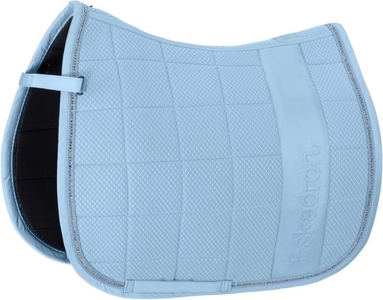 Support D'encolure En Peau De Mouton Eskadron – Marron/Bleu, Taille Cheval (Occasion)