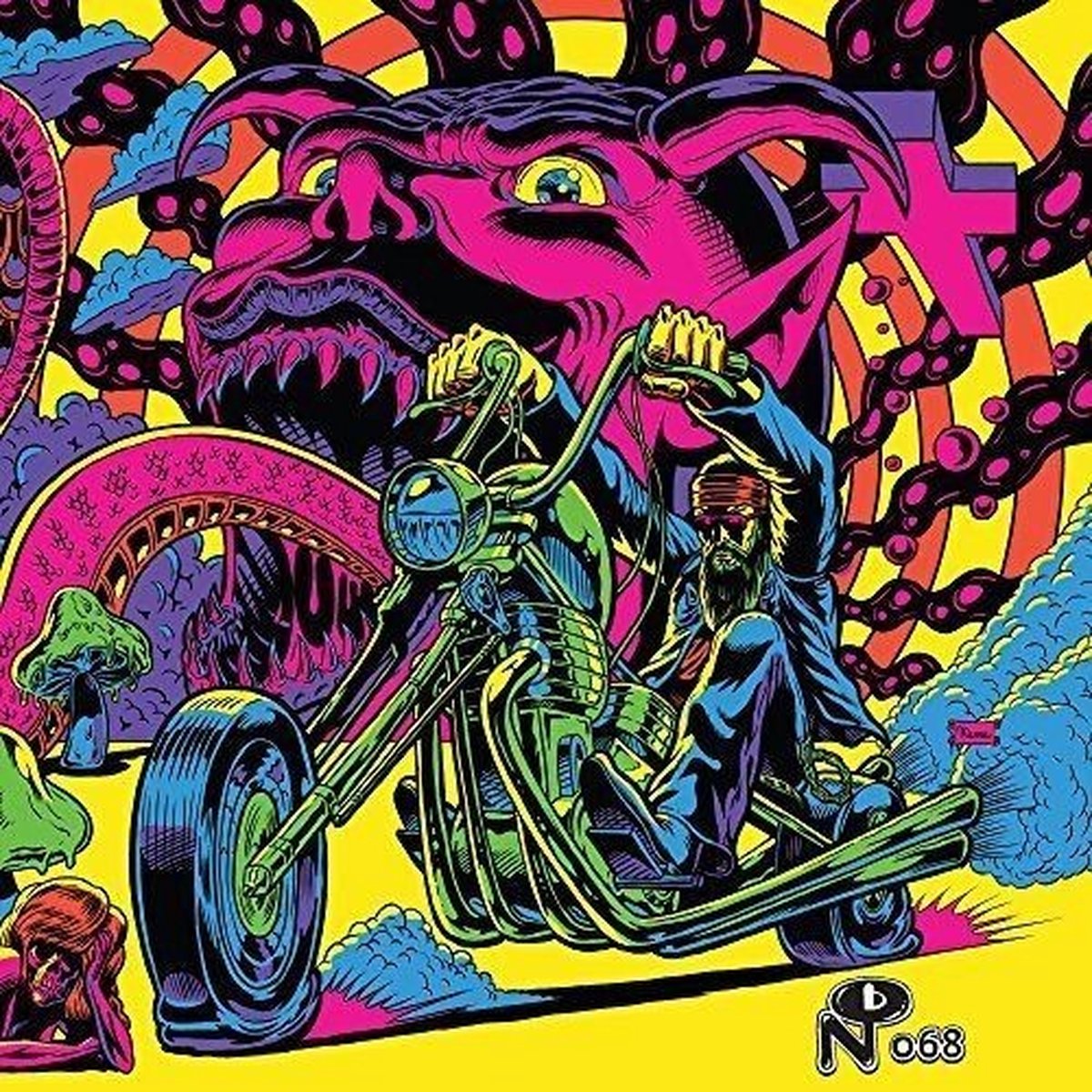 Various Artists - Warfaring Strangers: Acid Nightmares (2 LP) (Coloured Vinyl) (Limited Edition)